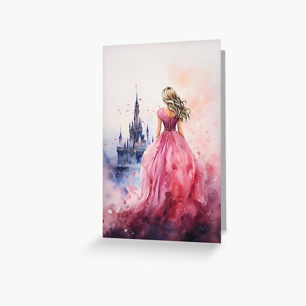 Vista previa del artículo con la obra «Vista del Castillo de la Bella Durmiente», diseñado y vendido por Heather Maree Design Studio.
