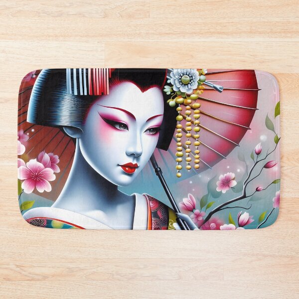 Item preview, Elegance Redefined: Geisha in Blooming Splendor designed and sold by Vitalka-uk.