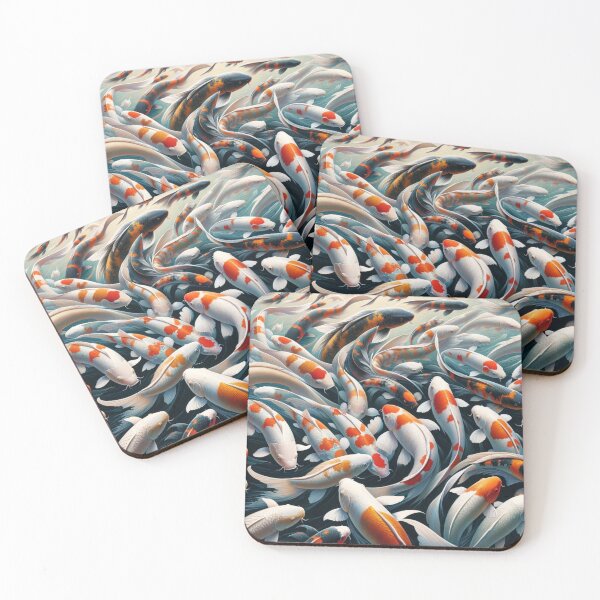 Item preview, Japanese Koi Fishpond designed and sold by Indigo-Alan.