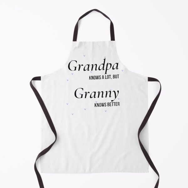 Item preview, grandpa knows a lot, but granny knows better designed and sold by EMMonovi.