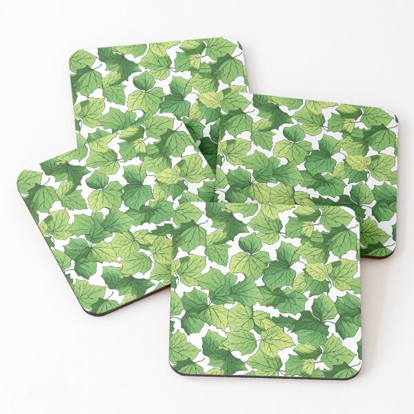 Item preview, Pastel Colorful Ivy Leaves Pattern designed and sold by Asynclone.