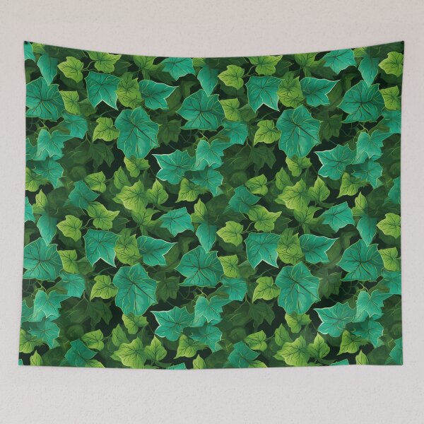 Item preview, Pastel Colorful Ivy Leaves Pattern designed and sold by Asynclone.