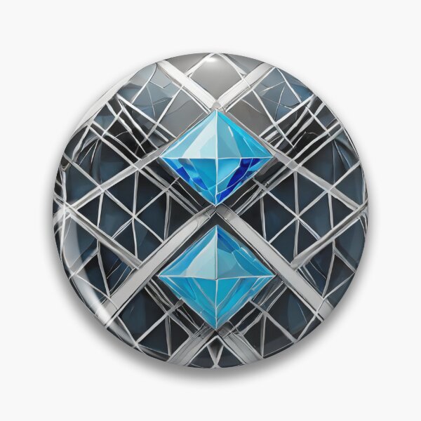 Item preview, Blue Diamond Geometric Art designed and sold by Pandrju.