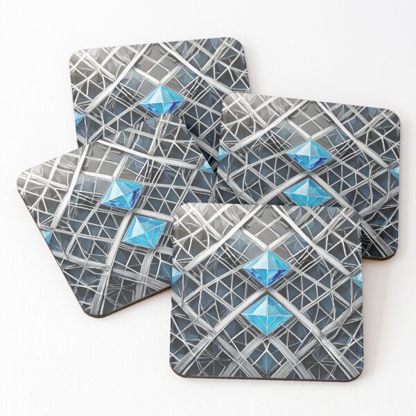 Item preview, Blue Diamond Geometric Art designed and sold by Pandrju.