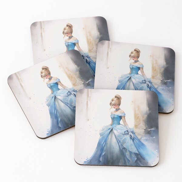 Item preview, Cinderella's Watercolor Waltz designed and sold by Heather Maree Design Studio.