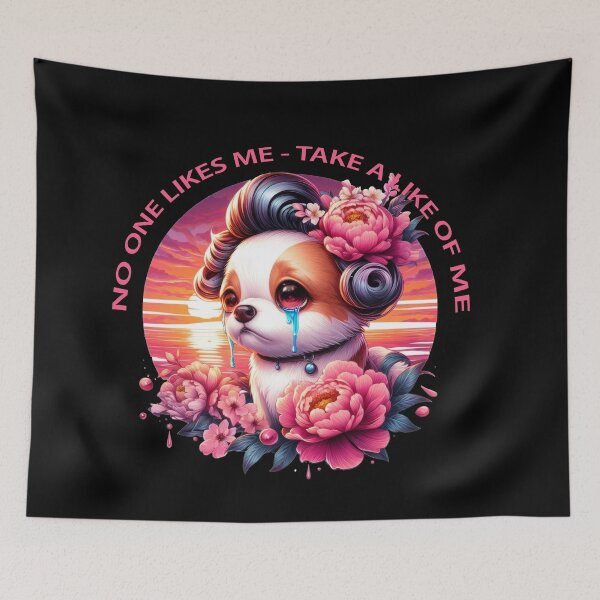 Item preview, NO ONE LIKES ME ! TAKE A LIKE OF ME! designed and sold by NEUMANN ArtWear Boutique.