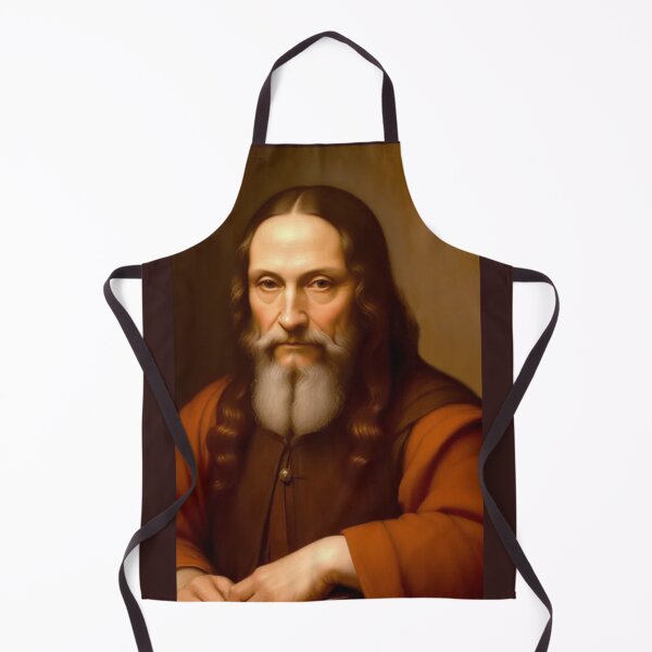 Item preview, Leonardo da Vinci Portrait designed and sold by TheDarkWardrobe.