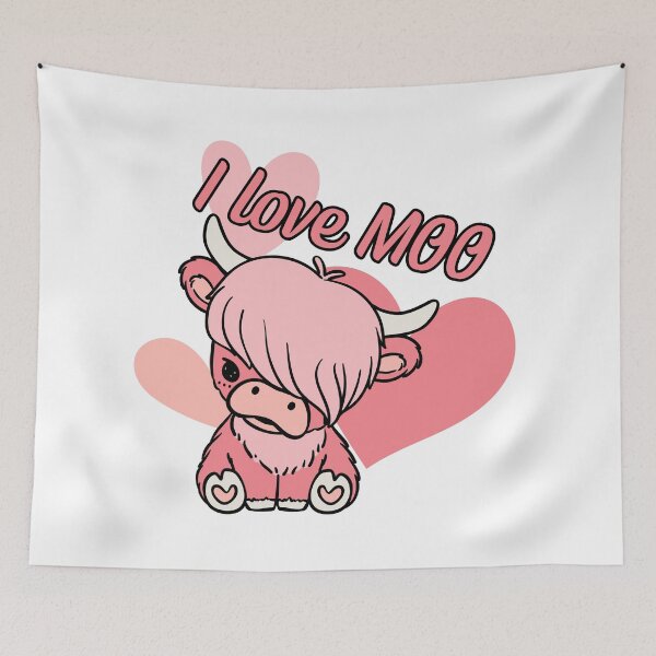 Item preview, I Love MOO designed and sold by Tinafrogger1017.