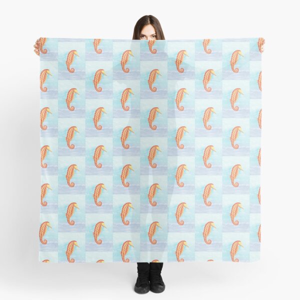 The Peaceful Sleeping Seahorse Scarf