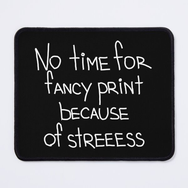 Item preview, No time of fancy print! designed and sold by Voropaeva.