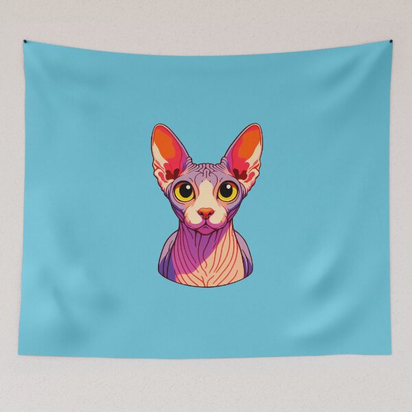 Item preview, Beautiful Bald Cat designed and sold by Rudynhu.