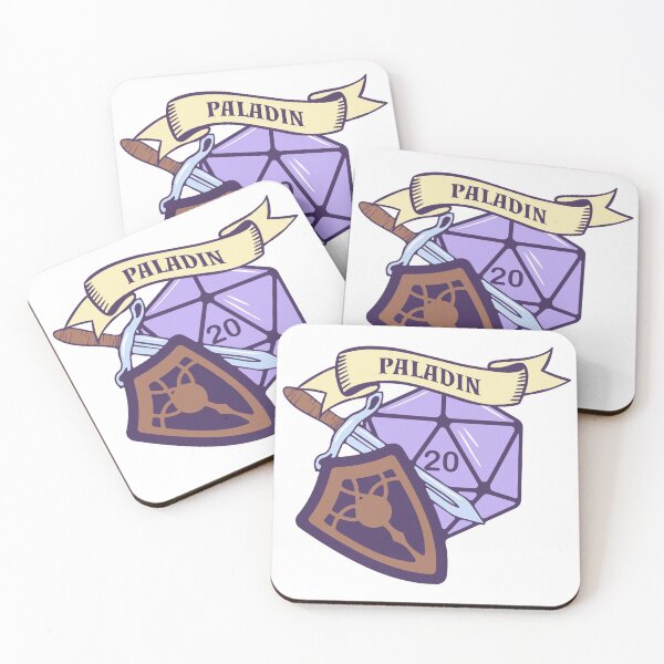 Item preview, DnD Paladin D20 designed and sold by sunburstrpg.