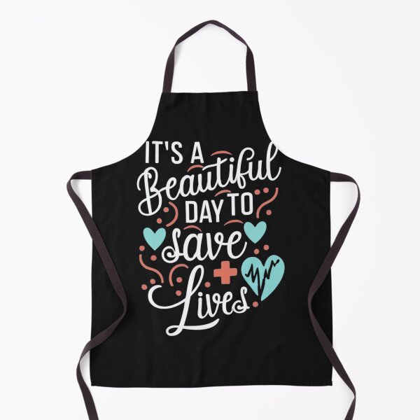 Item preview, It's A Beautiful Day To Save Lives Gift for Doctors Nurses designed and sold by Pawel Oska.