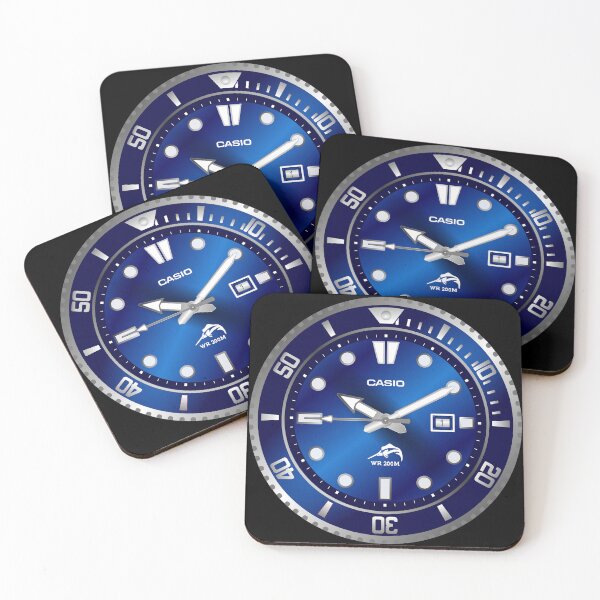 Item preview, Casio Duro Blue Vector designed and sold by RadDadArt.