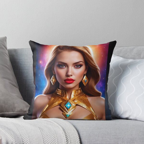 Item preview, An Enchantress Pin Up Girl Poster Art Beautiful AI Concept Art Portrait by Xzendor7 designed and sold by Xzendor7 Digital Art Creations.