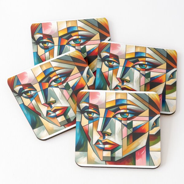 Item preview, Cubism and the woman beauty designed and sold by Indigo-Alan.