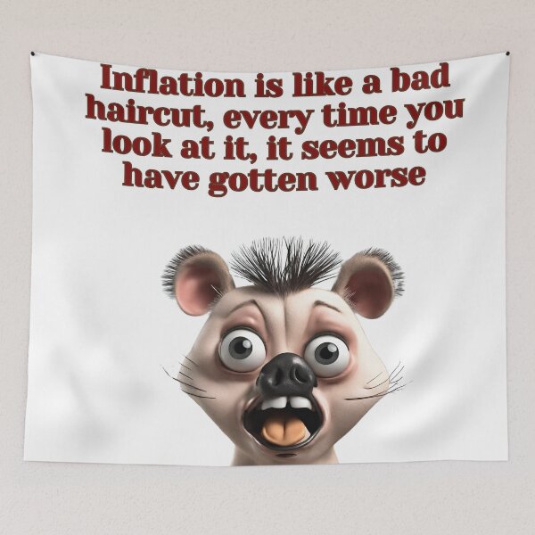 Item preview, Inflation Is Getting Worse! designed and sold by NDMDesignStudio.