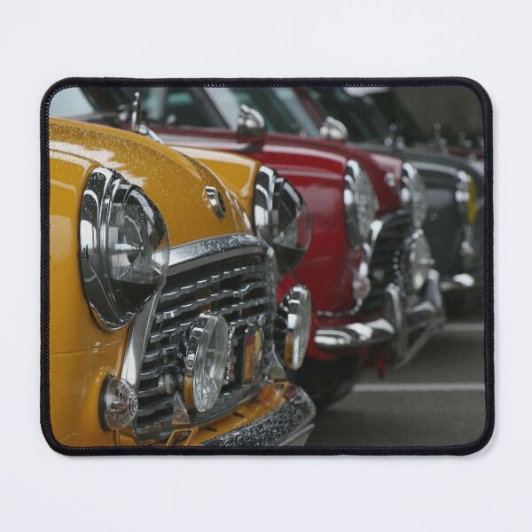 Item preview, Vintage cars in a row designed and sold by Road To Track.