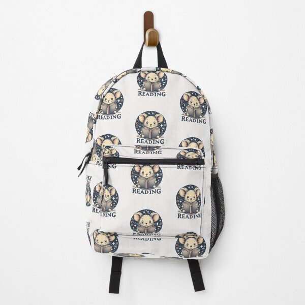 Item preview, Back to school cute mouse reading a book designed and sold by Culmika.