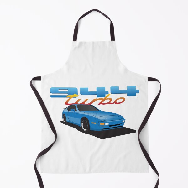 Item preview, Porsche 944 turbo blue illustration designed and sold by blackdogshop.