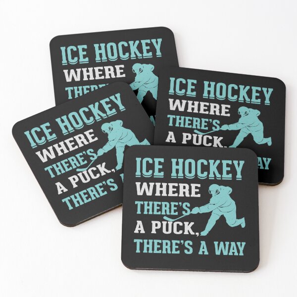 Item preview, Ice Hockey - Where There's a Puck, There's a Way designed and sold by Artifylab.