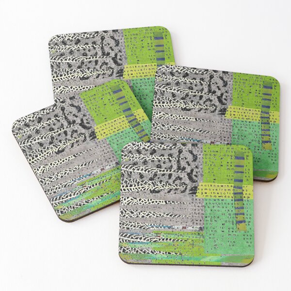 Item preview, Grey Green Abstract Art designed and sold by Sheree Burlington.