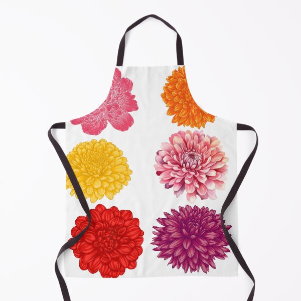 Item preview, red yellow pink maroon chrysanthemum designed and sold by Hinny8.