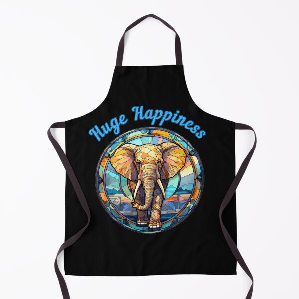 Item preview, Huge Happiness. elephant face designed and sold by ElephantVibes.