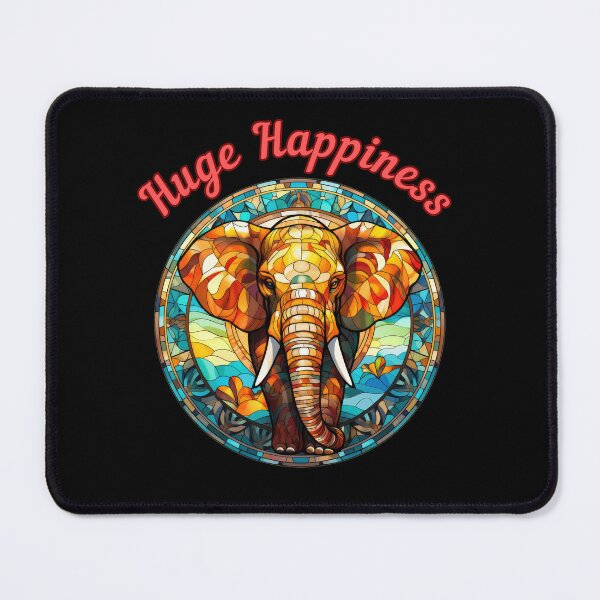 Item preview, Huge Happiness. happy elephant designed and sold by ElephantVibes.