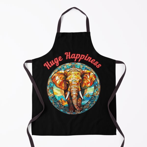 Item preview, Huge Happiness. happy elephant designed and sold by ElephantVibes.