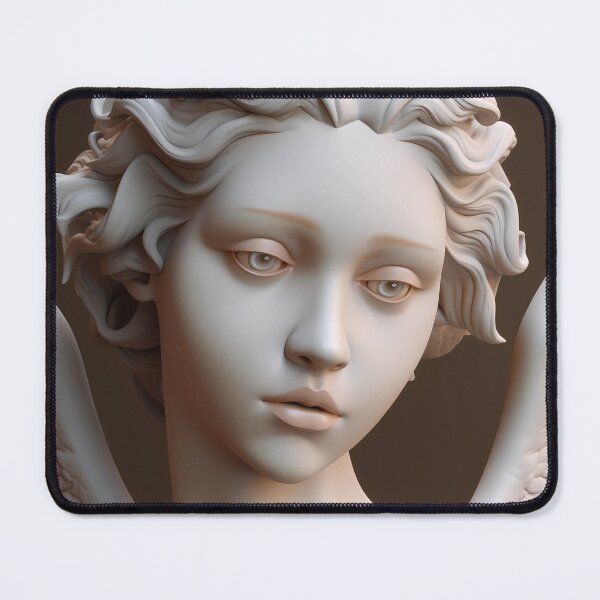 Item preview, The Living Sculpture of an Angel's Face designed and sold by EvaAngel.