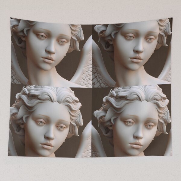 Item preview, The Living Sculpture of an Angel's Face designed and sold by EvaAngel.