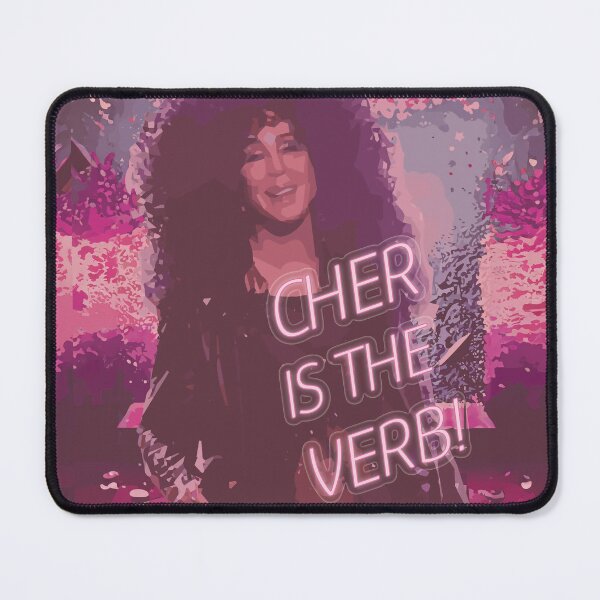 Item preview, Cher is the verb! Poster Memorabilia, Dance, Rock Star designed and sold by wesken.