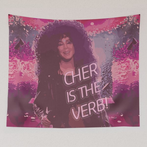 Item preview, Cher is the verb! Poster Memorabilia, Dance, Rock Star  designed and sold by wesken.