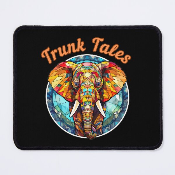 Item preview, Trunk Tales. elephant portrait designed and sold by ElephantVibes.