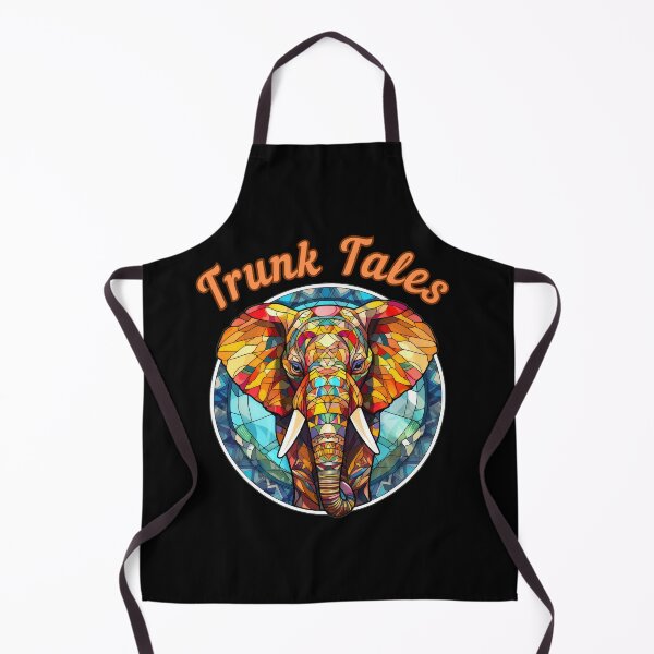 Item preview, Trunk Tales. elephant portrait designed and sold by ElephantVibes.