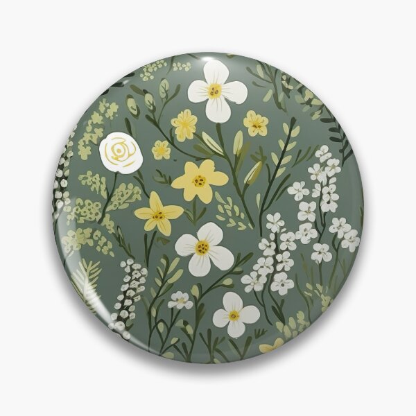 Item preview, Cottagecore Botanical Floral Herbs Plants Berries Pressed Flowers designed and sold by fluffstuffgifts.