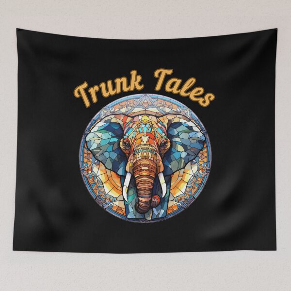 Item preview, Trunk Tales. watercolor elephant designed and sold by ElephantVibes.
