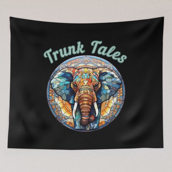Item preview, Trunk Tales. elephant saying designed and sold by ElephantVibes.