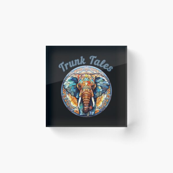Item preview, Trunk Tales. elephant quote designed and sold by ElephantVibes.