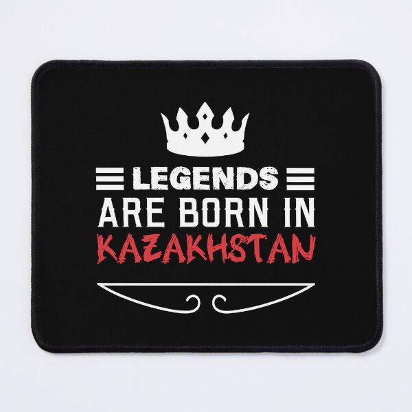 Item preview, Legends are born in Kazakhstan designed and sold by BYNDART.