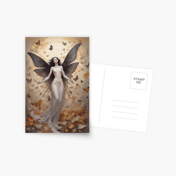 Item preview, Ethereal figure with outstretched wings designed and sold by Estilo Ecléctico.