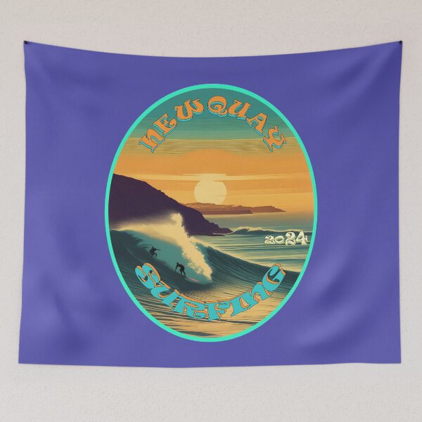 Item preview, Surfs Up, Surfing NewQuay Cornwall 2024. T-Shirt designed and sold by leyfinder.