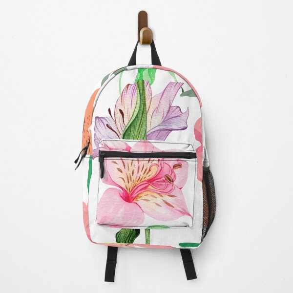 Item preview, Puple red pink Alstroemeria flower designed and sold by Hinny8.