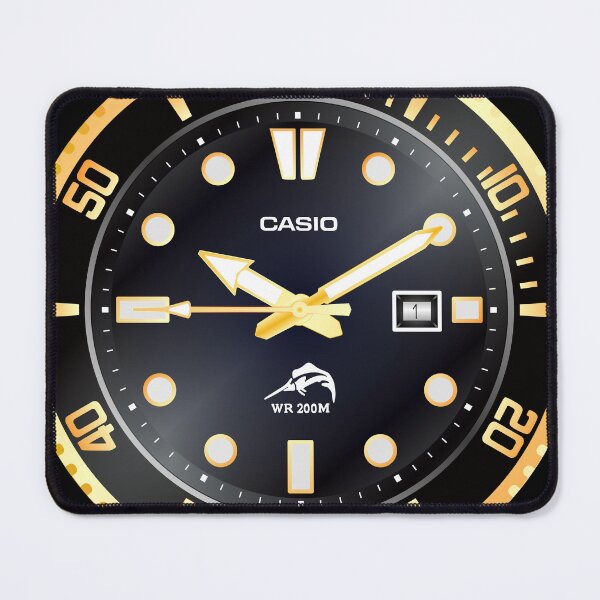 Item preview,  Casio Duro Gold Vector designed and sold by RadDadArt.