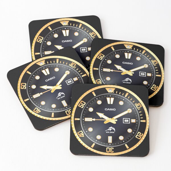Item preview,  Casio Duro Gold Vector designed and sold by RadDadArt.