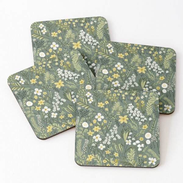 Item preview, Cottagecore Botanical Floral Herbs Plants Berries Pressed Flowers designed and sold by fluffstuffgifts.