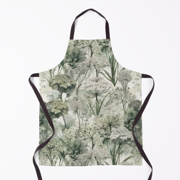 Item preview, hogweed watercolor designed and sold by elegantpaterns.