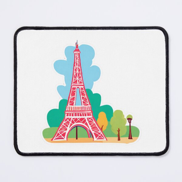 Item preview, Cute Pink Eiffel Tower, Paris  designed and sold by PurpleWay.