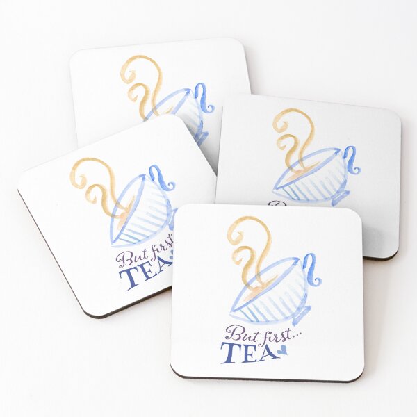 Item preview, But first...TEA! designed and sold by aprilarnold.